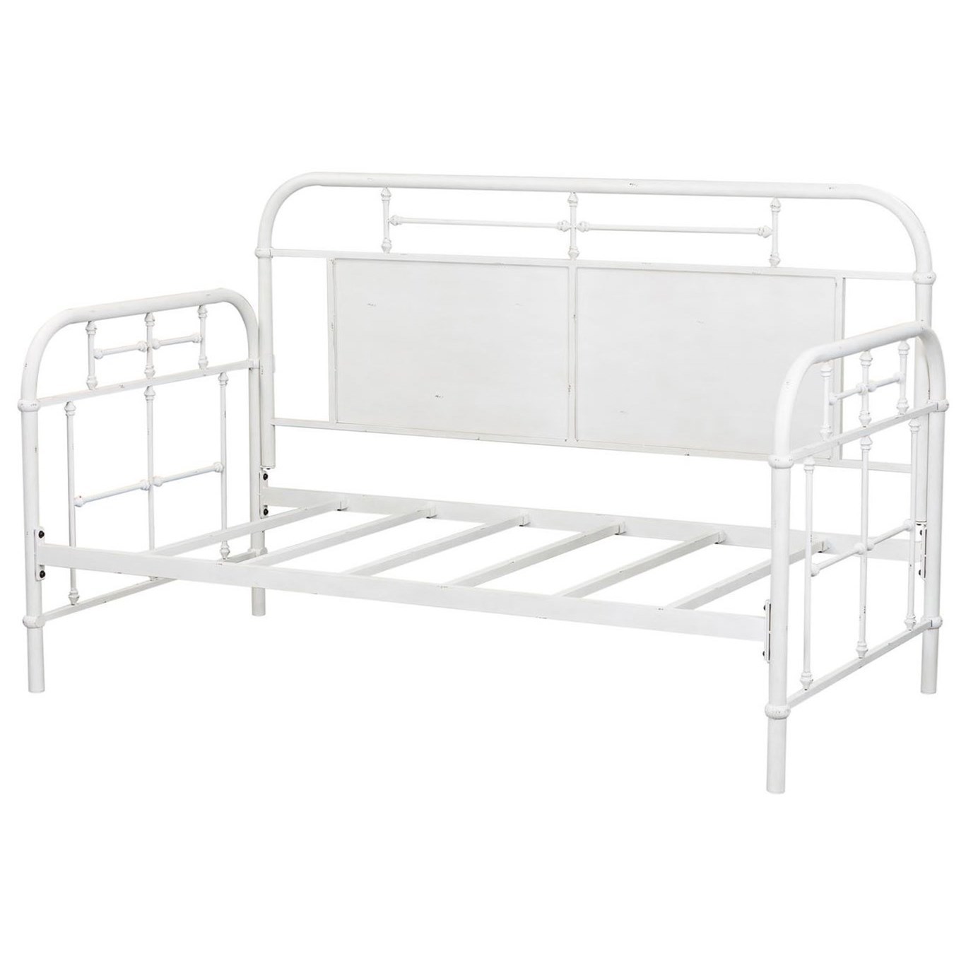 Libby Vintage Series Twin Metal Daybed with Turned Spindles Walker's
